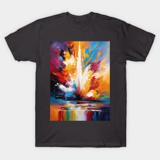 Fountain of Colorful Joy T-Shirt